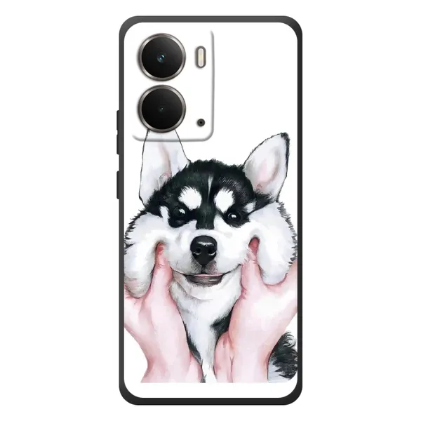 Чехол с рисунком «Собака Хаски» для RealMe P3 Чехол с рисунком «Собака Хаски» для RealMe P3