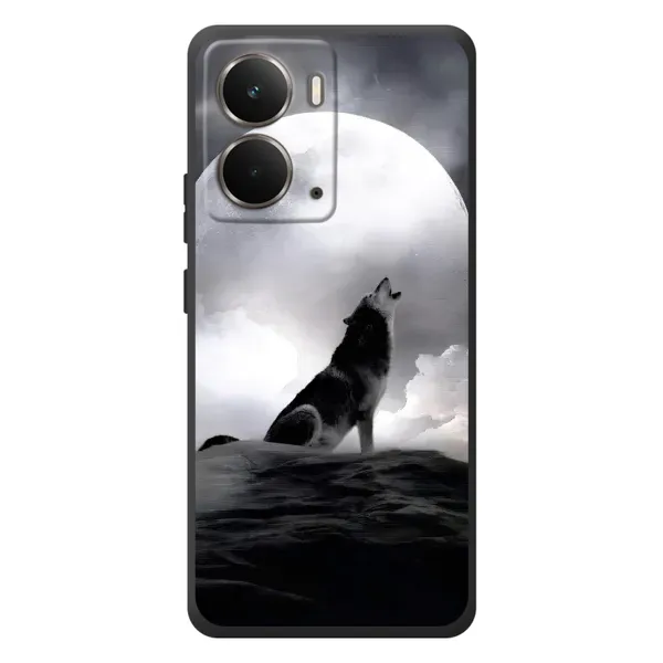 Чехол с рисунком «Волк и луна» для RealMe P3 Чехол с рисунком «Волк и луна» для RealMe P3