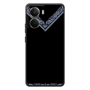 Силиконовый Чехол на RealMe P3 (Воротник вышиванки)