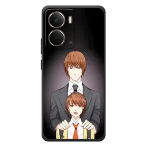 Чехол с персонажами АНИМЕ на RealMe P3 (Ягами вырос)
