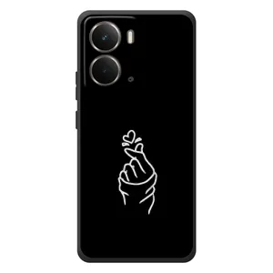 Чехлы (Знак сердечка) на RealMe P3 (Знак Сердечка)