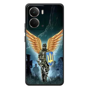 Патриотический Чехол для RealMe P3 (ЗСУ з крильями)