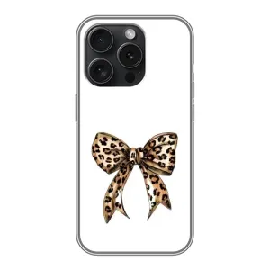Чехол банты для RealMe P4 Pro (Леопардовый принт)