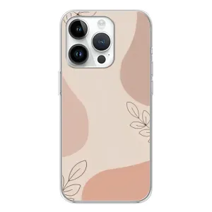 Чехол цветочный дизайн для RealMe P4 (Коричневый фон)