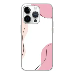 Чехол цветочный дизайн для RealMe P4 (Розовый фон)