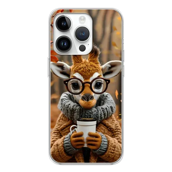 Чехол с рисунком «Жираф с кофе» для Realme P4 Чехол с рисунком «Жираф с кофе» для Realme P4