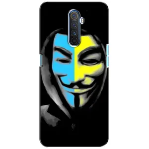 Чехол с Украинской символикой на Реалми Х2 Про (Анонимус патриот)