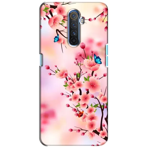 Чехол с рисунком «Бабочки на сакуре» для Realme X2 Pro Чехол с рисунком «Бабочки на сакуре» для Realme X2 Pro