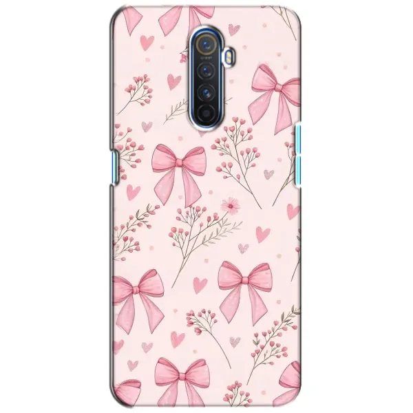 Чехол с рисунком «Банты с цветами» для Realme X2 Pro
