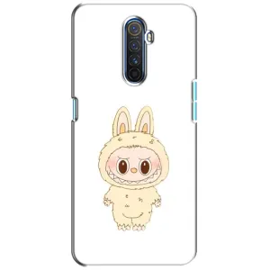 Чехол с принтом Лабубу для Realme X2 Pro (Бежевый Лабубу)