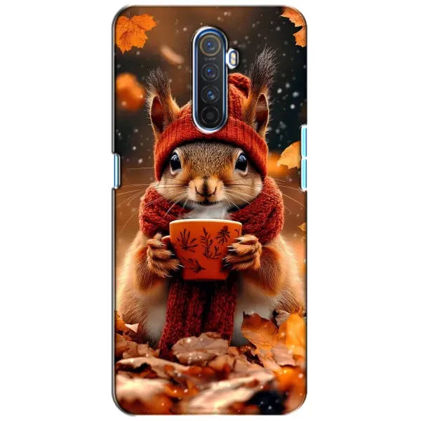 Чехол с рисунком «Белка с кофе» для Realme X2 Pro Чехол с рисунком «Белка с кофе» для Realme X2 Pro