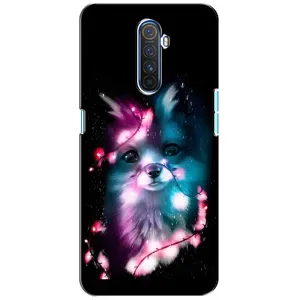 Чехол с Лисичкой для Realme X2 Pro (Черная Лиса)
