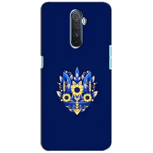 Чохол Укр Символіка для Realme X2 Pro (Квітучий Герб)