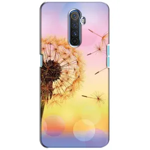 Силиконовый Чехол с одуванчиками на Realme X2 Pro (Цветок-одуванчик)