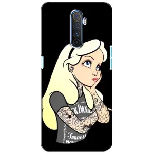 Чехол Стильные девушки на Realme X2 Pro (Девушка обиделась)