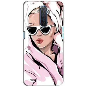 Чехол с картинкой Модные Девчонки Realme X2 Pro (Девушка в халате)