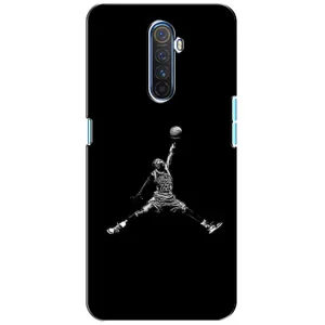 Силиконовый Чехол Nike Air Jordan на Реалми Х2 Про (Джордан)