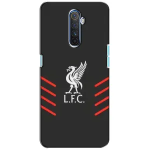 Силиконовые Чехлы принт Футбол на Realme X2 Pro (Эмблема Liverpool)