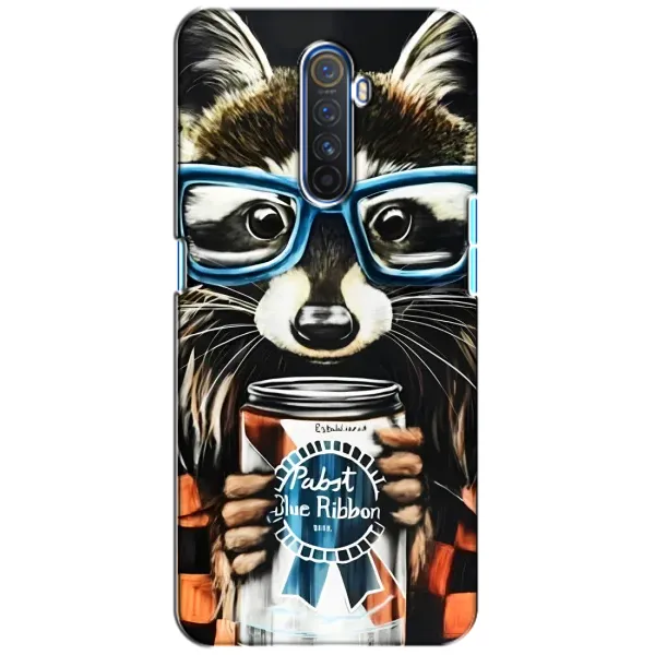 Чехол с рисунком «Енот в очках» для Realme X2 Pro Чехол с рисунком «Енот в очках» для Realme X2 Pro