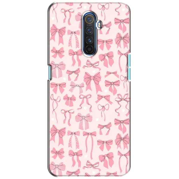 Чехол с рисунком «Фон бантики» для Realme X2 Pro