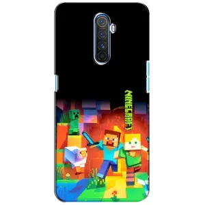 Чохли для Realme X2 Pro (Персонажі МайнКрафт) (Герой Майнкрафт)