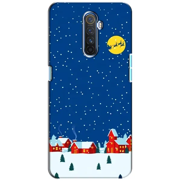 Чехол с рисунком «Город в снегу» для Realme X2 Pro Чехол с рисунком «Город в снегу» для Realme X2 Pro