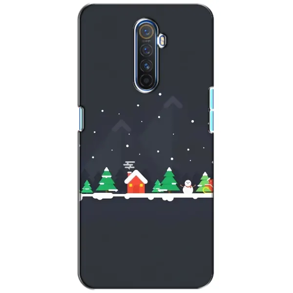 Чехол с рисунком «Город зимний» для Realme X2 Pro Чехол с рисунком «Город зимний» для Realme X2 Pro
