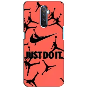 Силиконовый Чехол Nike Air Jordan на Реалми Х2 Про (Just Do It)