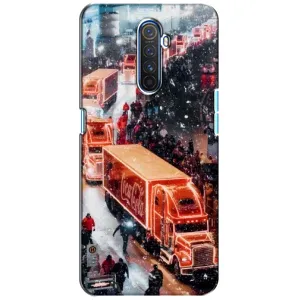 Чехлы на Новый Год Realme X2 Pro (Кока Кола)