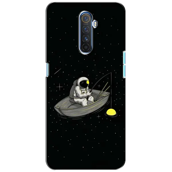 Чехол с рисунком «Космонавт на рыбалке» для Realme X2 Pro