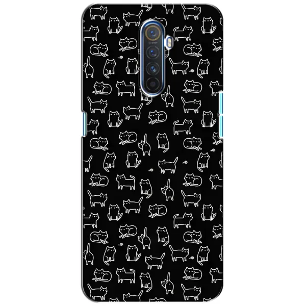 Чехол с рисунком «Котики на черном» для Realme X2 Pro Чехол с рисунком «Котики на черном» для Realme X2 Pro