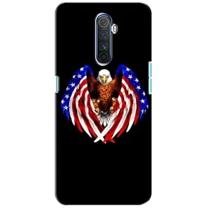 Чохол Прапор USA для Realme X2 Pro (Крила США)