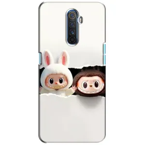 Чехол с принтом Лабубу для Realme X2 Pro (Фигурки Labubu)