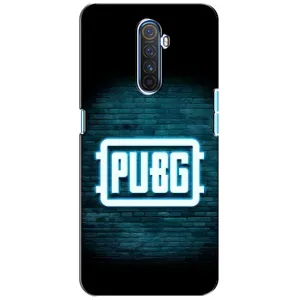 Чохол (TPU) з картинкою "Лого Пабг" на Реалмі Х2 Про (Лого PUBG)