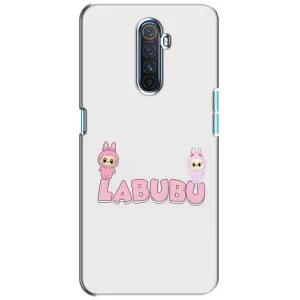 Чехол с принтом Лабубу для Realme X2 Pro (Логотип Лабубу)