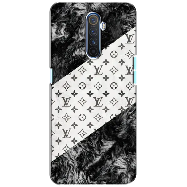 Чехол с рисунком «LV на белом» для Realme X2 Pro