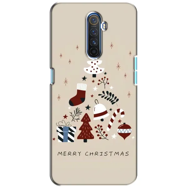 Чехол с рисунком «Merry Christmas» для Realme X2 Pro