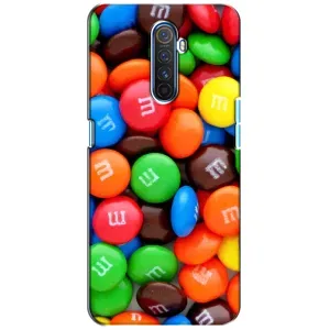 Чохол з зображенням смачної їжі для Realme X2 Pro (Різнокольорові M&M'S)