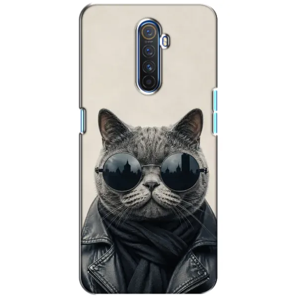 Чехол с рисунком «Модный кот» для Realme X2 Pro Чехол с рисунком «Модный кот» для Realme X2 Pro