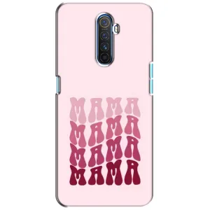 Чехол с рисунком «Надпись мама» для Realme X2 Pro