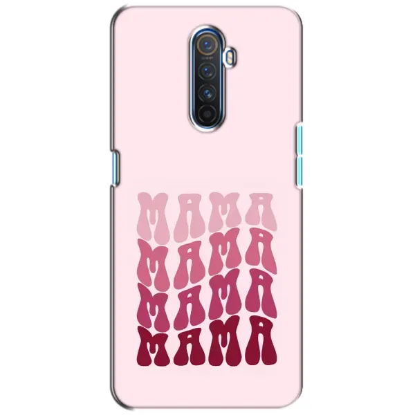Чехол с рисунком «Надпись мама» для Realme X2 Pro