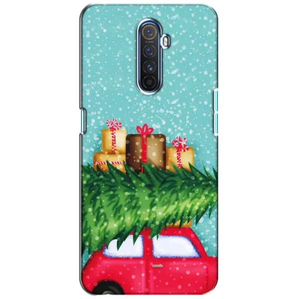 Чехол с рисунком «Новогодние подарки» для Realme X2 Pro