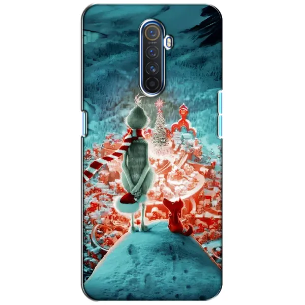 Чехол с рисунком «Новогодний Гринч» для Realme X2 Pro Чехол с рисунком «Новогодний Гринч» для Realme X2 Pro