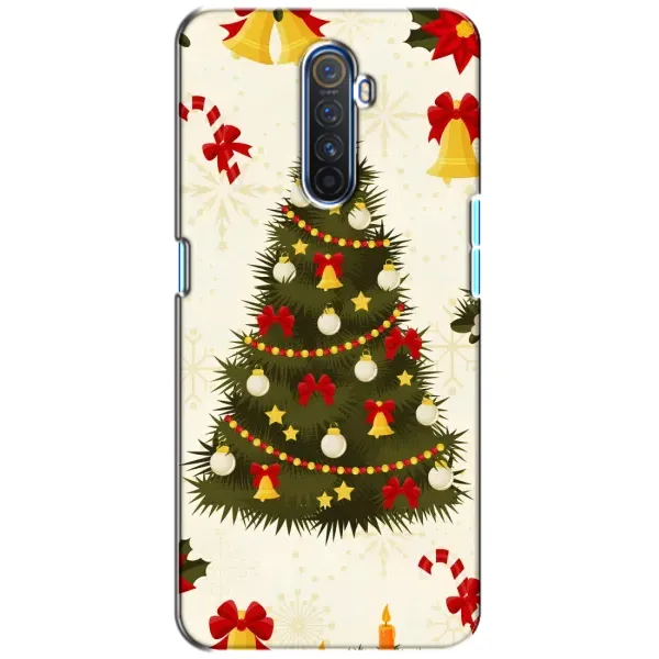 Чехол с рисунком «Новогодний принт» для Realme X2 Pro