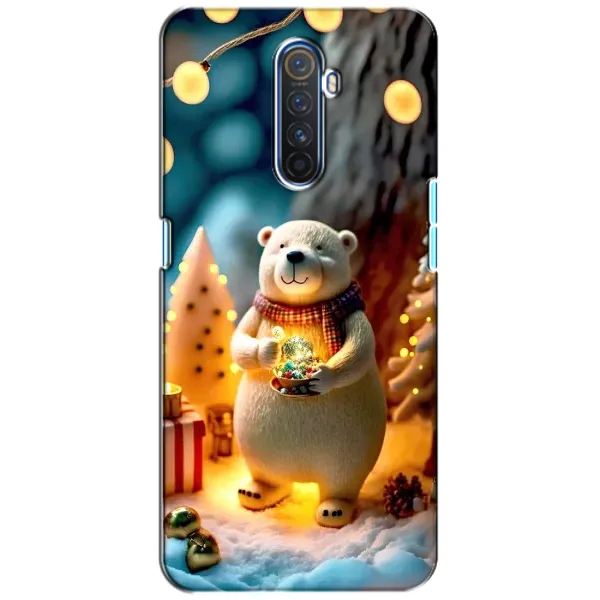 Чехол с рисунком «Новогодний ведмеженок» для Realme X2 Pro