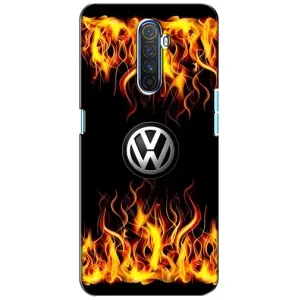 Чохол "Фольксваген" для Realme X2 Pro (Вогняний Лого)