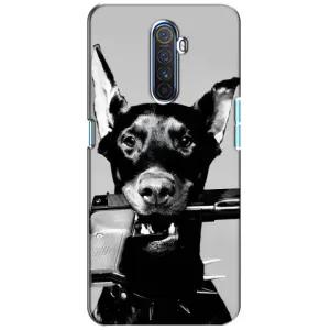 Чохол ДОБЕРМАН для Realme X2 Pro (Небезпечний доберман)