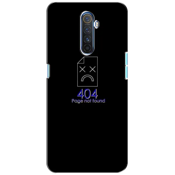 Чехол с рисунком «Ошибка 404» для Realme X2 Pro Чехол с рисунком «Ошибка 404» для Realme X2 Pro