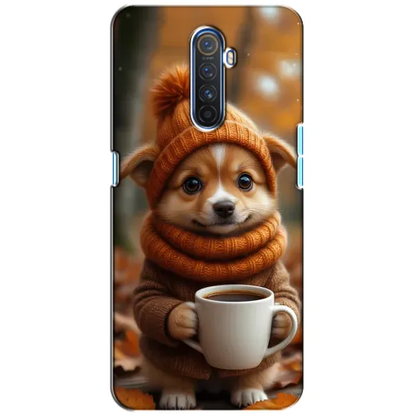 Чехол с рисунком «Собачка с кофе» для Realme X2 Pro Чехол с рисунком «Собачка с кофе» для Realme X2 Pro