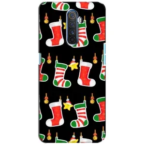 Силиконовый бампер на рождество для Realme X2 Pro (Рождественские подарки)